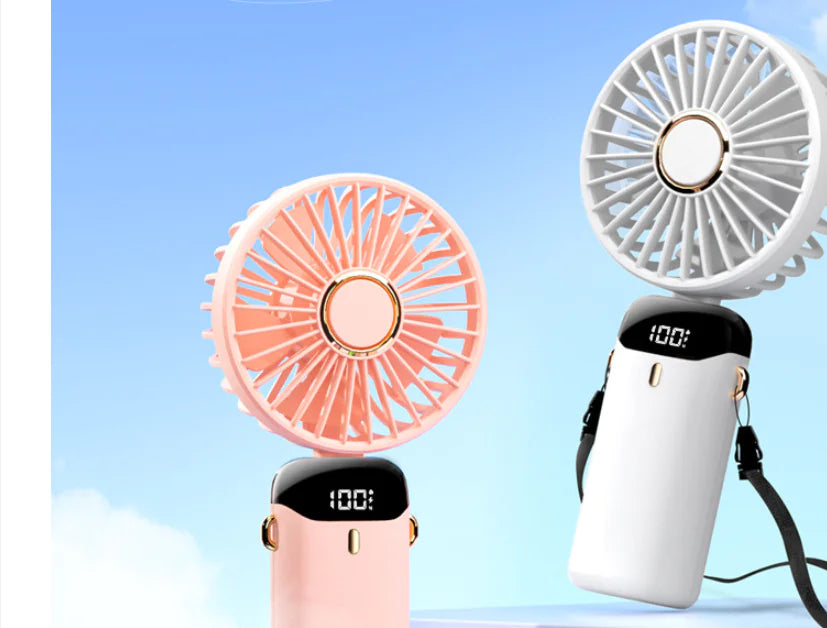 USB Rechargeable Neck Hanging Fan
