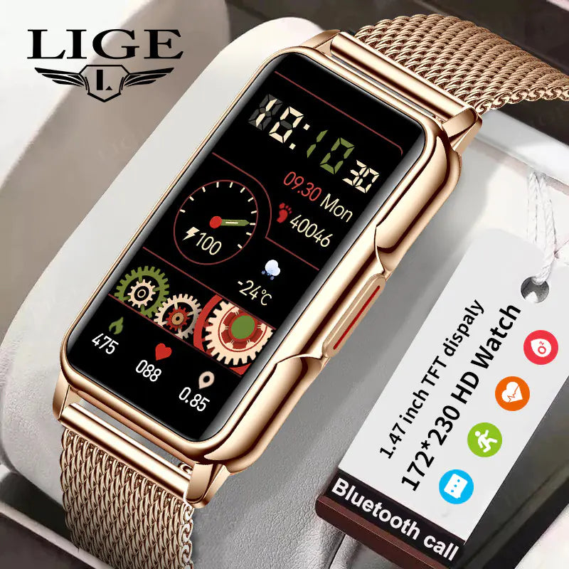 LIGE Smart Sports Watch with Multi-Function Features for men and women
