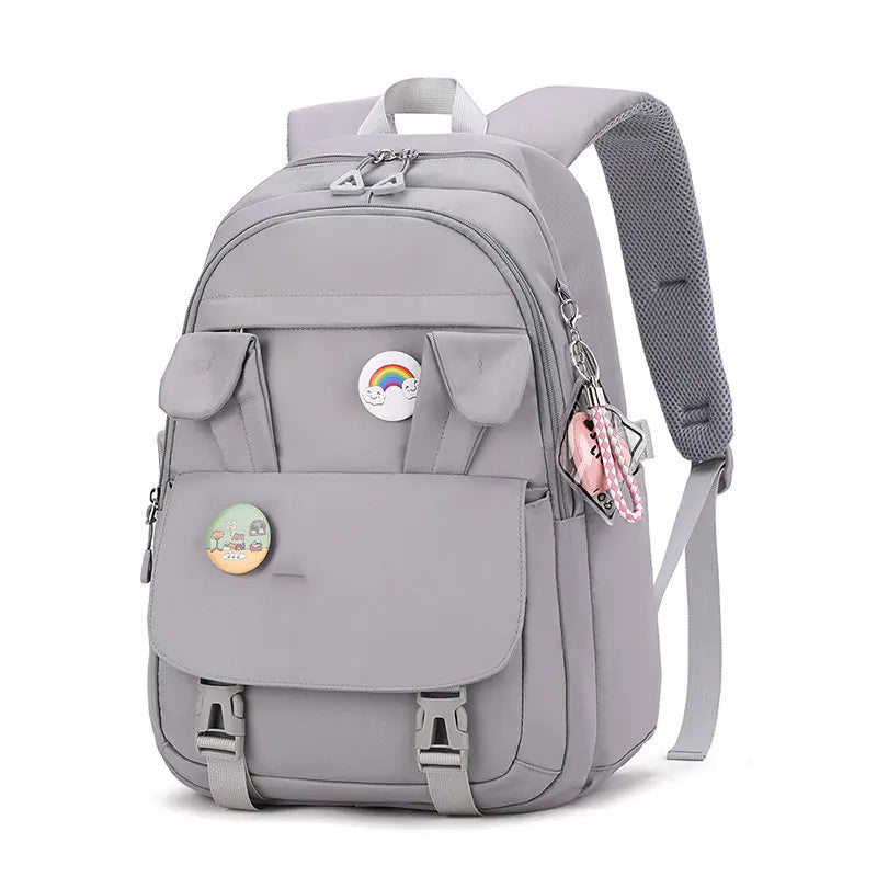 Large Capacity Rabbit Ears Backpack for Students - FkriTigrinya