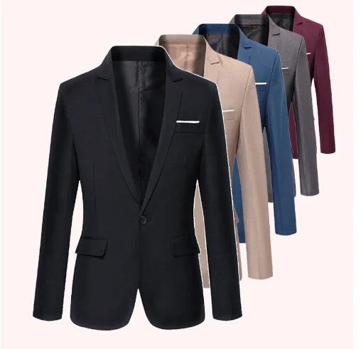 Men's Slim Fit Casual Blazer - Autumn/Winter Style sizes, from S to XXXXXL,