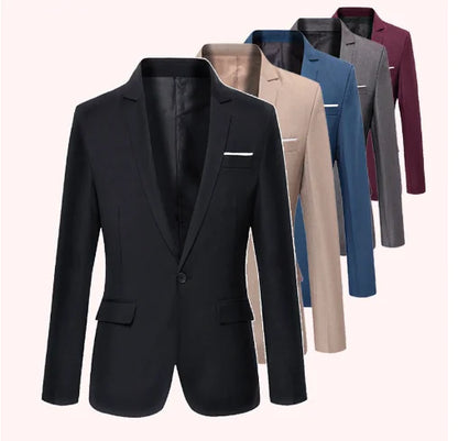 Men's Slim Fit Casual Blazer - Autumn/Winter Style sizes, from S to XXXXXL,
