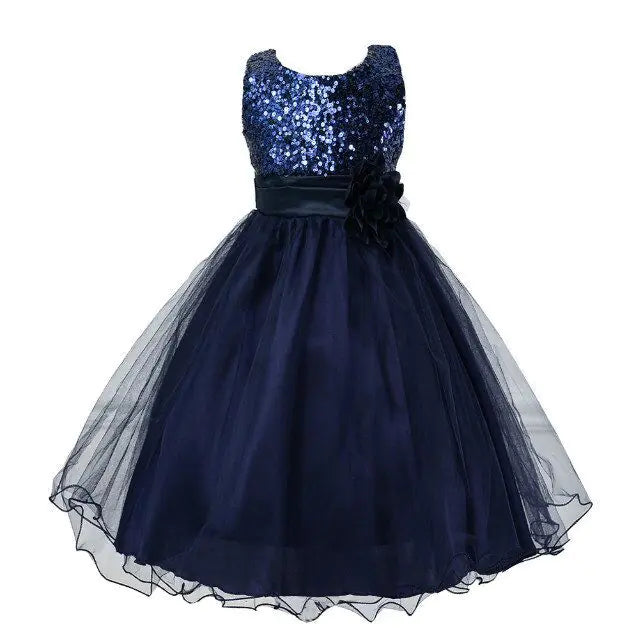 Fluffy Princess Dress Skirt for Girls in Net Yarn  sizes (from 100cm to 160cm),