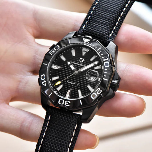 PAGANI DESIGN Wasserdichte mechanische Herrenuhr