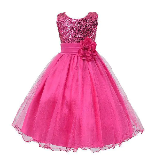 Fluffy Princess Dress Skirt for Girls in Net Yarn  sizes (from 100cm to 160cm),