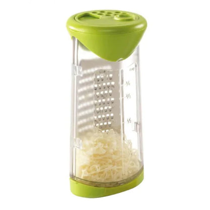Spice Grinder and Storage Box with Cheese Shredder