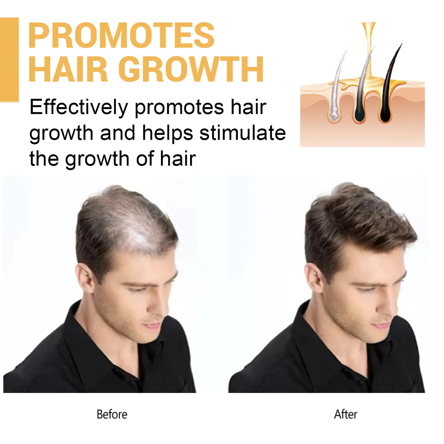 EELHOE Ginger Essence Conditioner for Smooth Black Hair