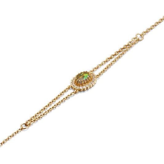 925 Silver Double Layer Versatile Bracelet for Girls