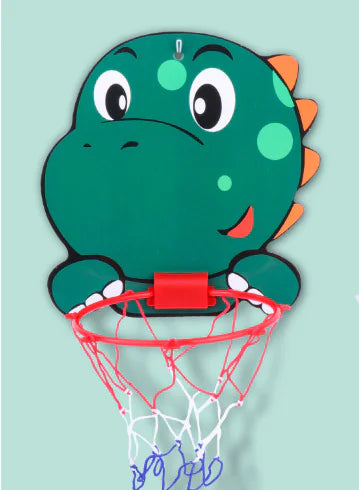 Wall-Mounted Indoor Basketball Hoop for Kids - FkriTigrinya
