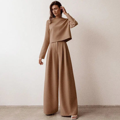 Autumn New Women's Casual Two-Piece Set Outfit