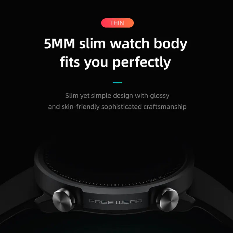 Waterproof Smart Bluetooth Watch with Motion Meter