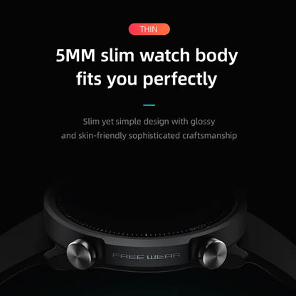 Waterproof Smart Bluetooth Watch with Motion Meter