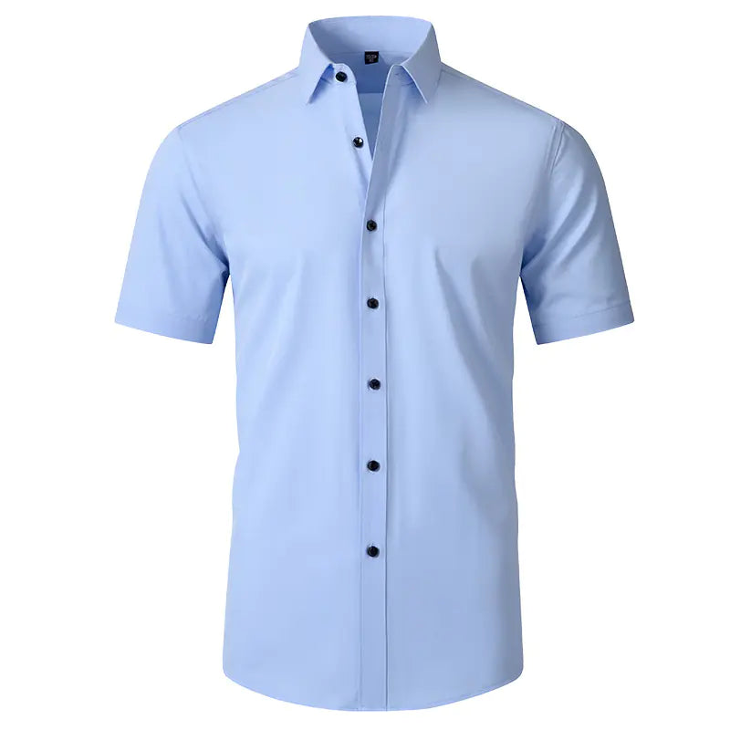 Men's Wrinkle-Resistant Stretch Dress Shirt (Thin Fit)