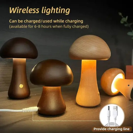 Mushroom Table Lamp - FkriTigrinya