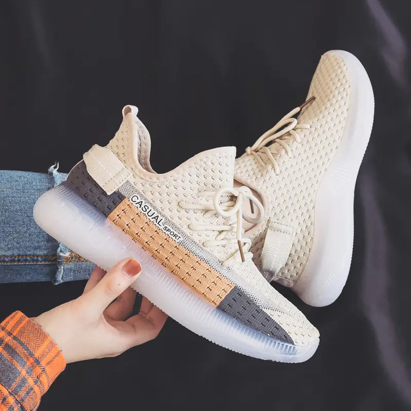 Summer Mesh Sports Shoes for Women - Versatile Running Choose from sizes 26 to 37,