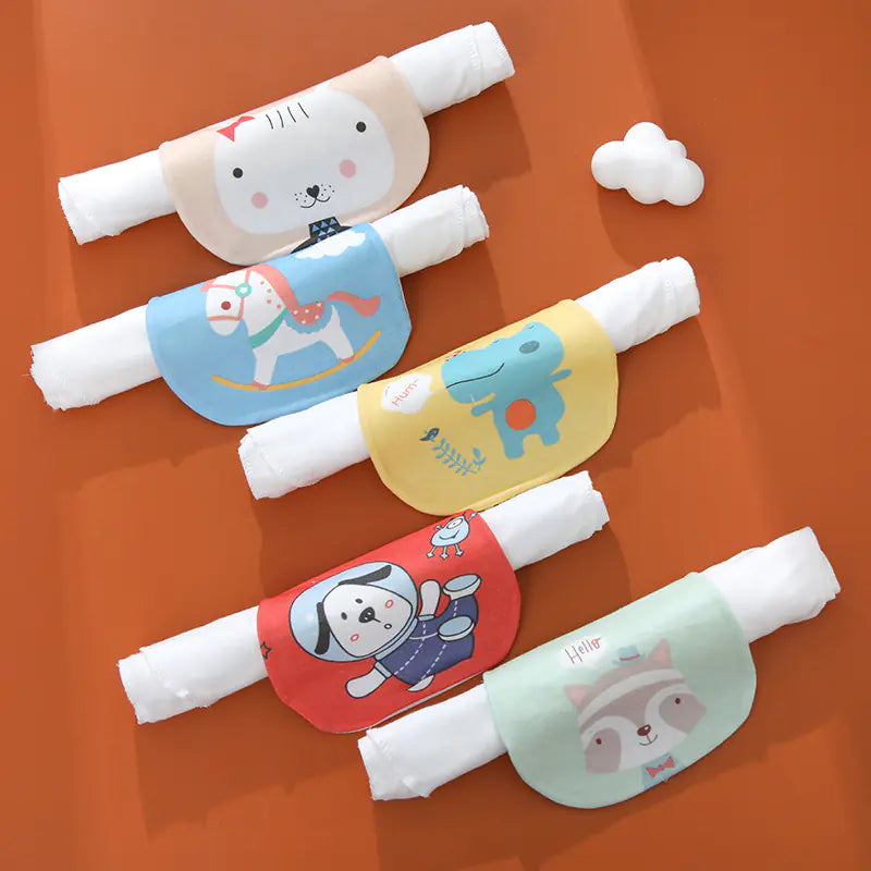 Summer Baby Sweat Absorbent Cotton Towel for Infants