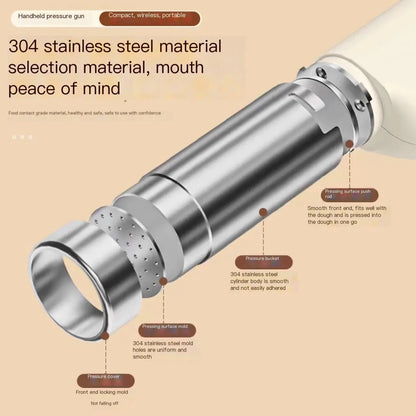 Lithium Battery Portable Multi-Function Dough Mixer