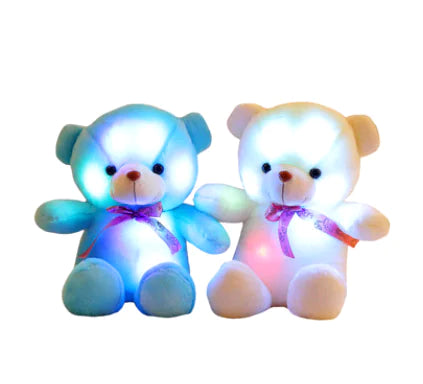 New LED Teddy Bear Plush Toy for Kids - FkriTigrinya