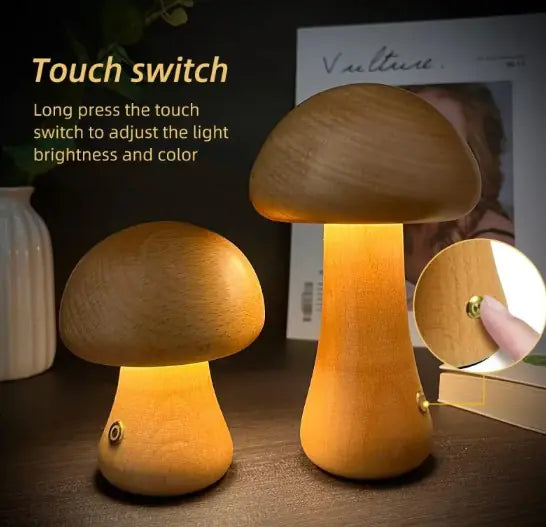 Mushroom Table Lamp - FkriTigrinya