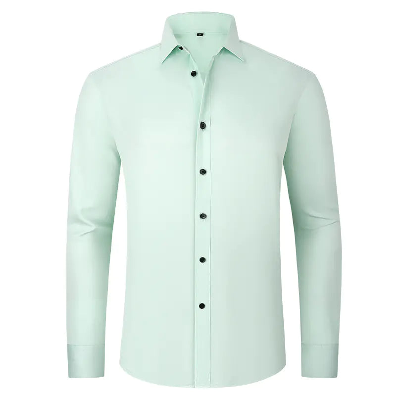 Men's Wrinkle-Resistant Stretch Dress Shirt (Thin Fit)