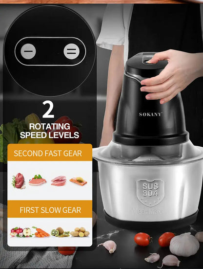 Multifunctional Electric Meat Grinder and Mixer