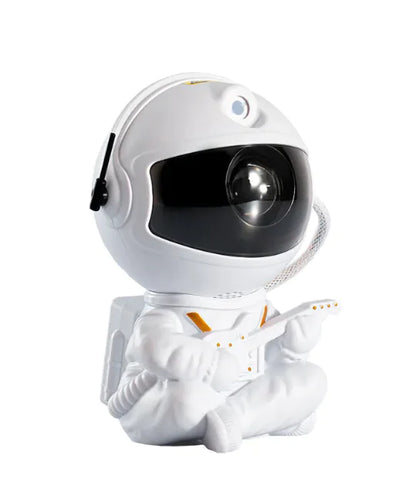 Astronaut Star Projection Lamp - Mini Atmosphere Decorative Night Light with Colorful Flowing Galaxy Effects