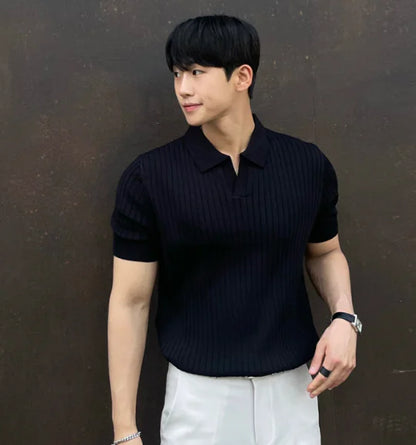 Men's Slim Fit Summer Polo Shirt