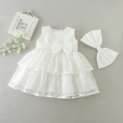 Maggie's First Birthday Princess Dress and Gown