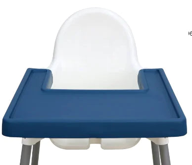 Children's High Chair with Waterproof Silicone Mat