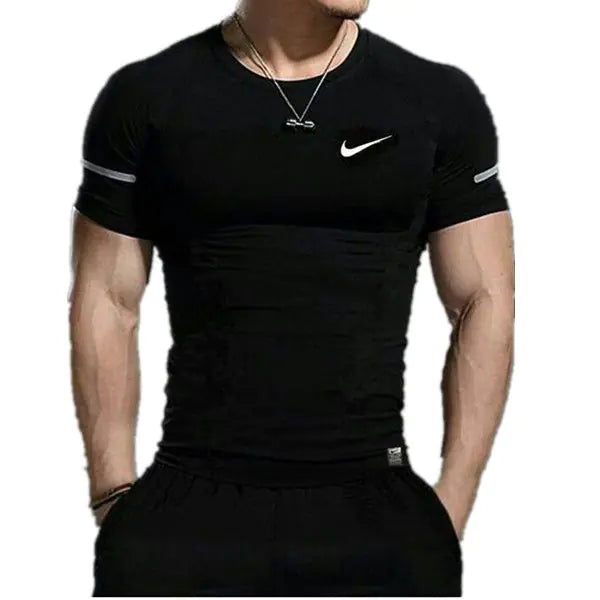 Men's Korean Slim Fit Quick-Dry Sports T-Shirt