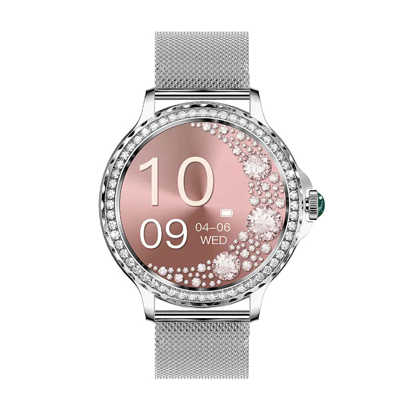 NX19 Bluetooth Smartwatch for Women with Health Monitor