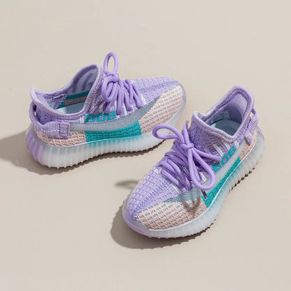 Summer Mesh Sports Shoes for Women - Versatile Running Choose from sizes 26 to 37,