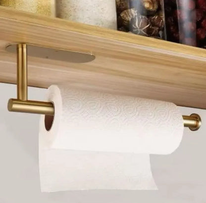 Stainless Steel Paper Towel Rack - FkriTigrinya