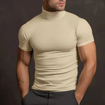 Men's Slim Fit Turtleneck Tee