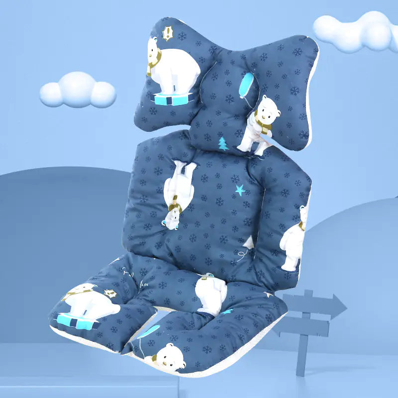 Cotton Cushion for Baby Stroller and High Chair