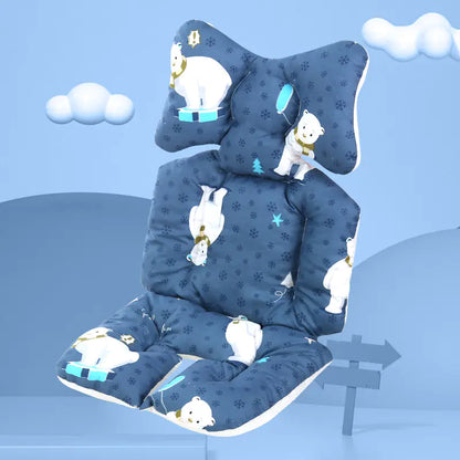 Cotton Cushion for Baby Stroller and High Chair