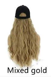 Perücke mit Hut – Corn Perm Style