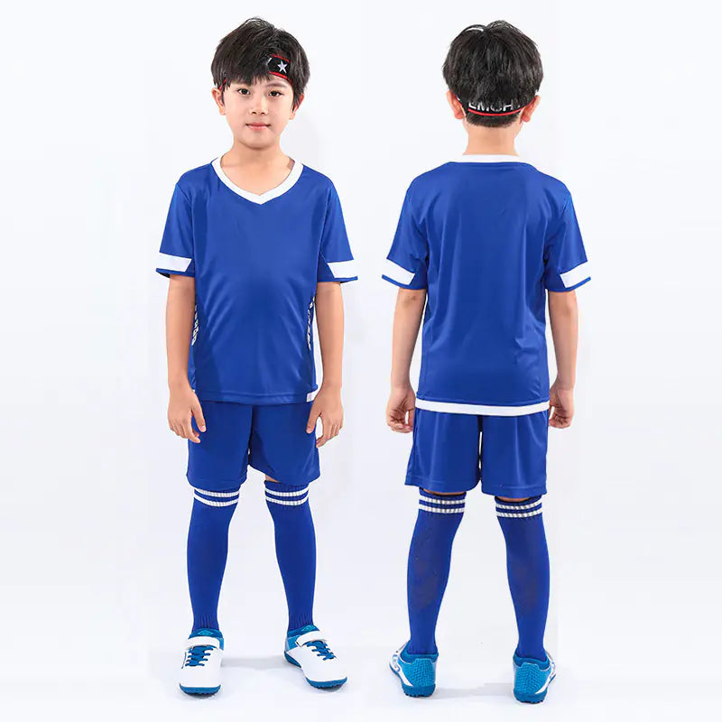 Kids Soccer Jersey Set for Training and Competitions