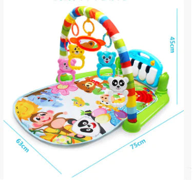 Musical Piano Gym with Lights for Infants and Toddlers