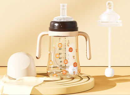 Newborn Baby Drinkbeker met Rietje – 2-in-1 Anti-lek & BPA-vrij - FkriTigrinya