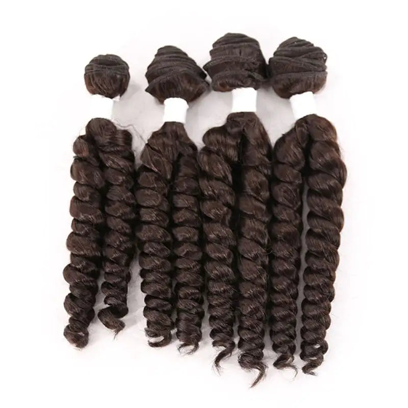 Chemical Fiber Hair Curtain Set 16 + 16 + 18 + 18 inches