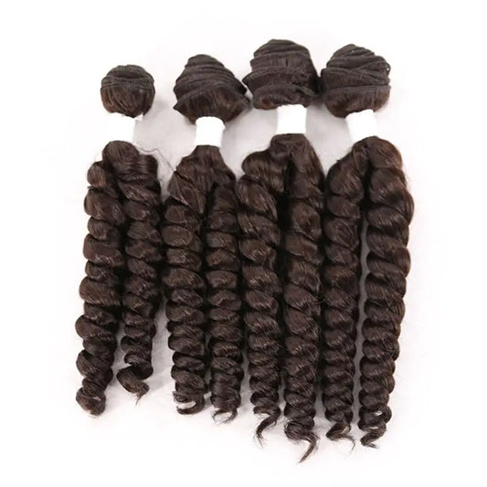 Chemical Fiber Hair Curtain Set 16 + 16 + 18 + 18 inches