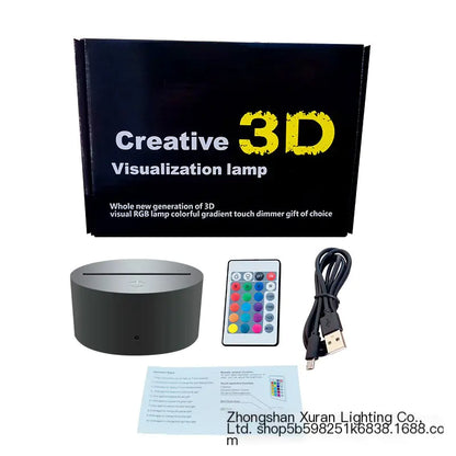 3D Football Night Light - Creative Kids Gift Lamp