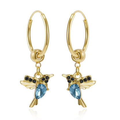 Hummingbird Earrings – Kleurrijke Elegantie met Natuurlijke Inspiratie