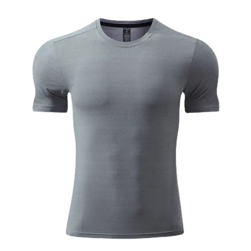 Men's Quick-Dry Short Sleeve Sports T-Shirt for Summer sizes from XS to 5XL
