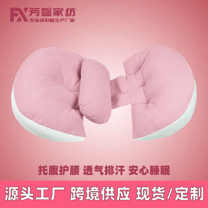 Pregnancy Pillow with Waist and Belly Support for Side Sleepers