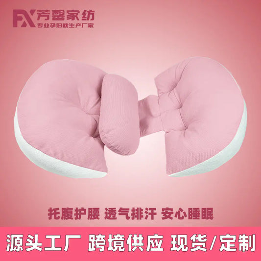 Pregnancy Pillow with Waist and Belly Support for Side Sleepers