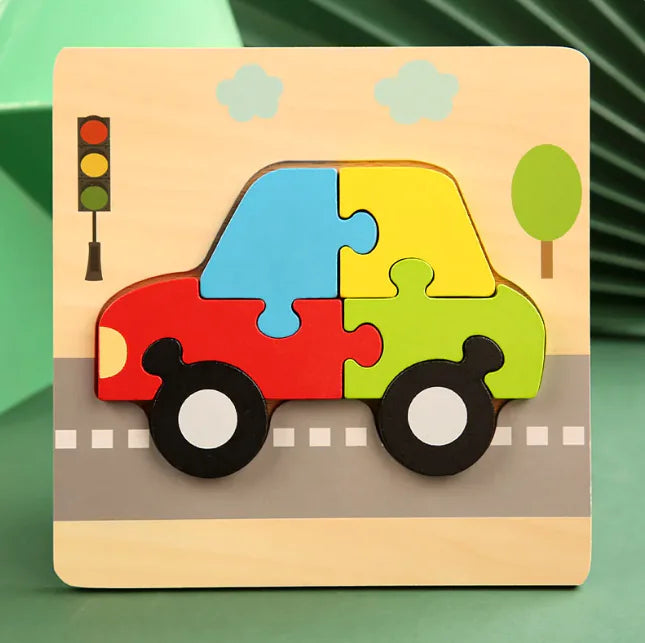3D Animal Puzzle Set ናይ ዝተፋላለዪ እንስሳታት ፑዘል ንህጻናት እዳኣዛናገዐ ዝምህር