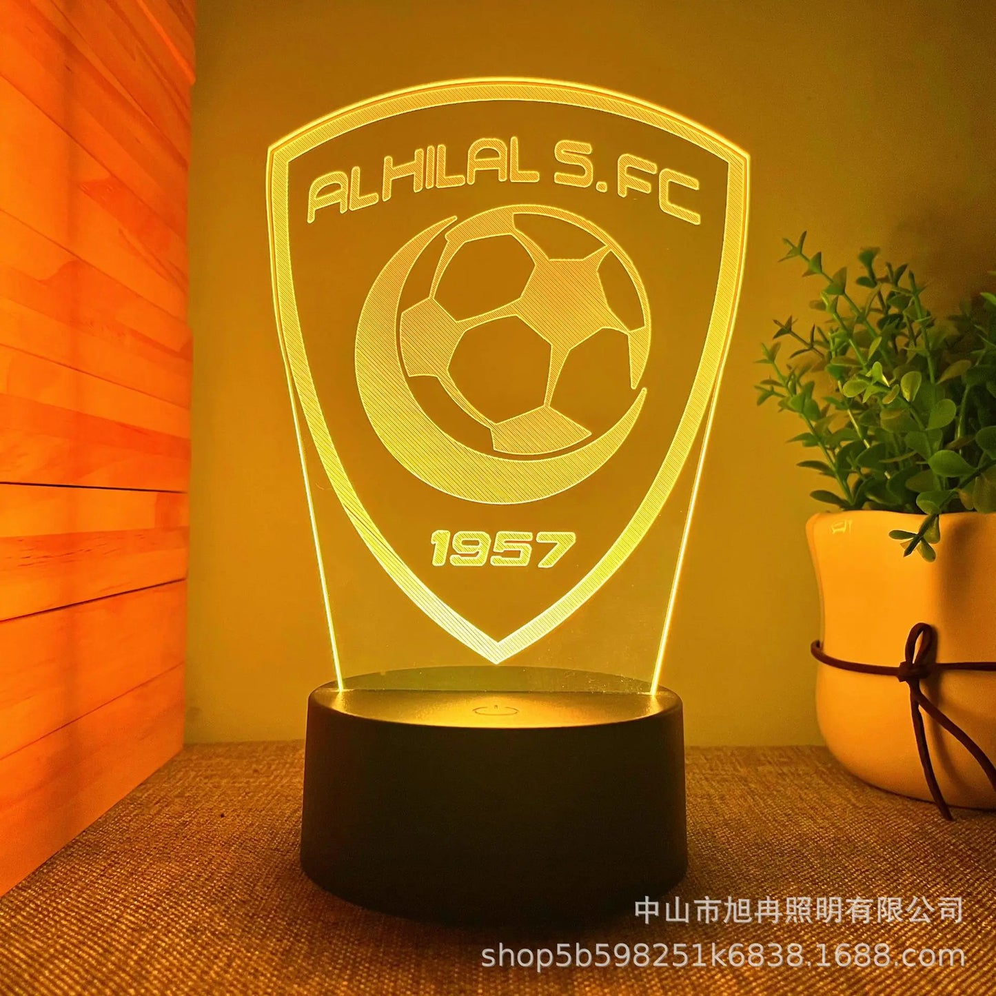 3D Football Night Light - Creative Kids Gift Lamp
