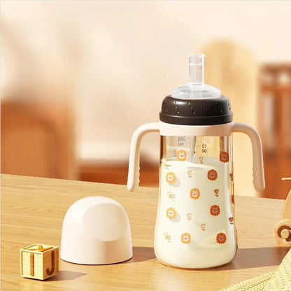 Newborn Baby Drinkbeker met Rietje – 2-in-1 Anti-lek & BPA-vrij - FkriTigrinya