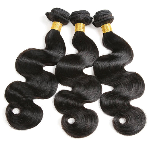 Body Wave Human Hair Bundles Made from 100% natural human hair,